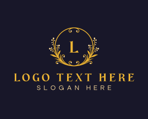 Elegant Floral Boutique Logo