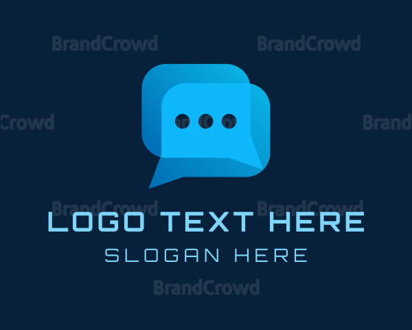 Cyber Messaging Chat App Logo