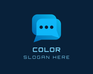 Cyber Messaging Chat App Logo