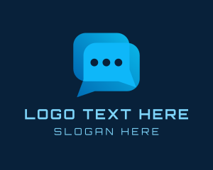 Cyber Messaging Chat App Logo