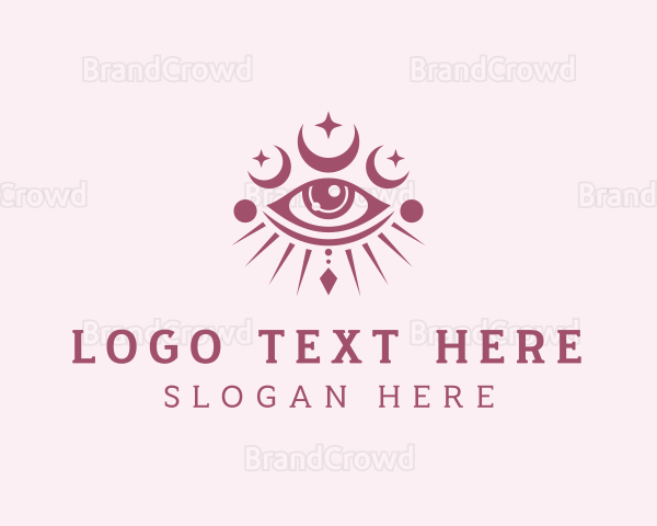 Bohemian Crescent Eye Logo