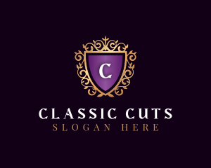 Luxury Shield Classic Premium logo design