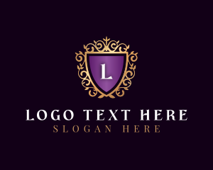 Monarch - Luxury Shield Classic Premium logo design