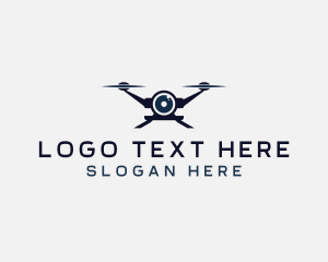 Videography - Surveillance Drone Videography logo design