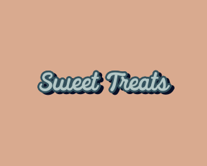 Confection - Retro Cursive Company logo design