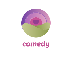 Heart - Love Sphere App logo design