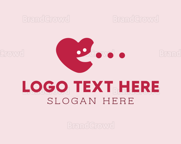 Heart Eat Chat Logo