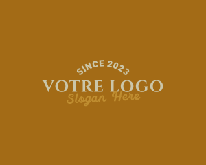 Stylish - Stylish Hipster Business logo design