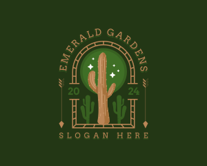 Cactus Garden Landscaping logo design