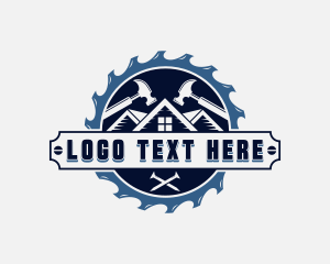 Hammer - Remodeling Construction Contractor logo design