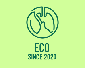 Green Leaf Lungs logo design