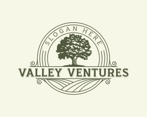 Valley - Tree Valley Farm logo design