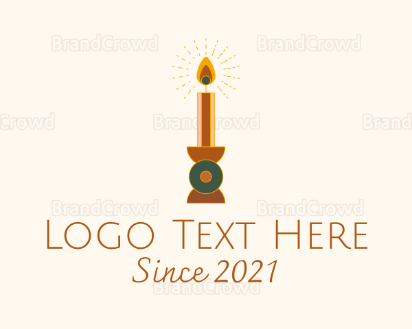 Spiritual Candle Decor Logo