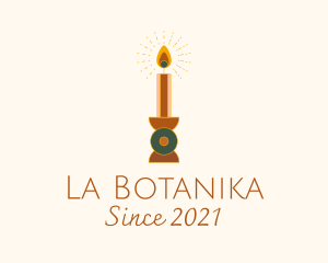 Bohemian - Spiritual Candle Decor logo design