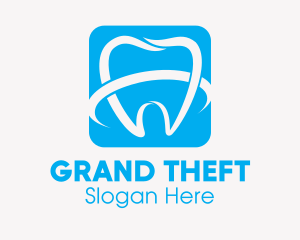 Molar Tooth Square logo design