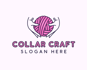 Crochet Hand Yarn logo design