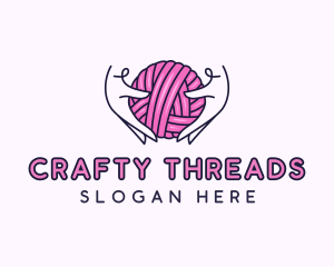 Yarn - Crochet Hand Yarn logo design