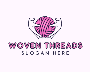 Crochet Hand Yarn logo design