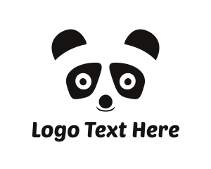 Panda Bear Kids Logo