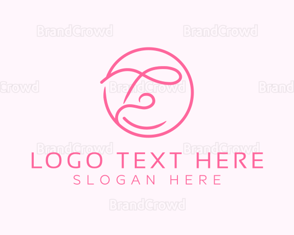 Elegant Salon Letter E Logo