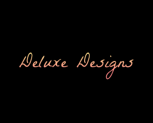 Deluxe - Deluxe Simple Script logo design