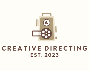 Directing - Motion Picture Reel logo design