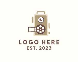 Video - Motion Picture Reel logo design