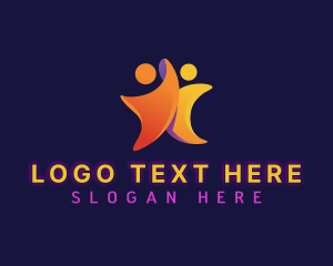 Social - Star People Leader logo design