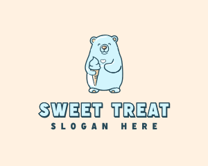 Bear Yogurt Creamery logo design