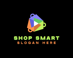 Shopping - Ecommerce Shopping App logo design