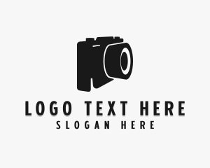 Photo Studio - Multimedia DSLR Camera logo design