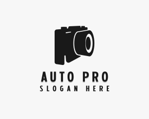 Photo Studio - Multimedia DSLR Camera logo design