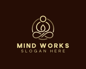 Yoga Wellness Relaxation logo design