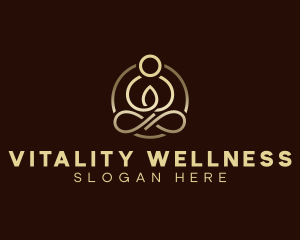 Yoga Wellness Relaxation logo design