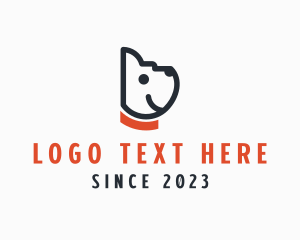 Dog Collar - Pet Dog Puppy logo design