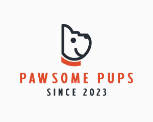 Pet Dog Puppy logo design