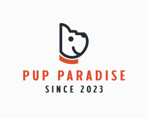 Pet Dog Puppy logo design