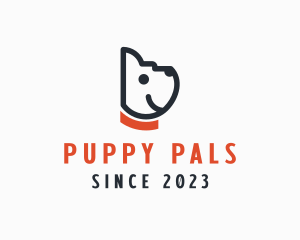 Pet Dog Puppy logo design