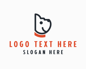 Pet Dog Puppy Logo