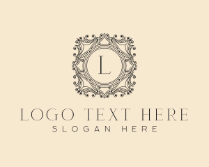 Luxury Ornament Frame Logo