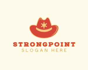Sheriff Cowboy Hat Logo