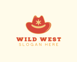 Cowboy - Sheriff Cowboy Hat logo design