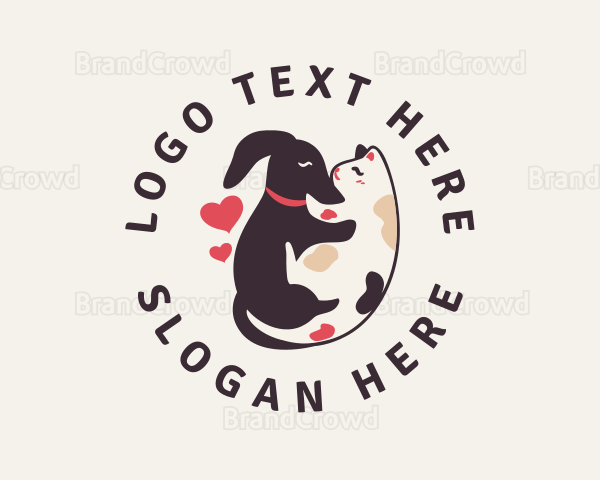 Hound Love Cat Logo