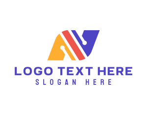 Professional - Generic Commercial Letter N logo design