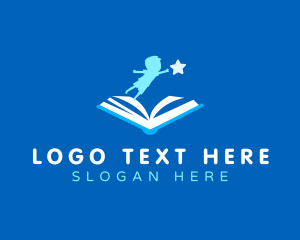 Study - Children Story Book logo design