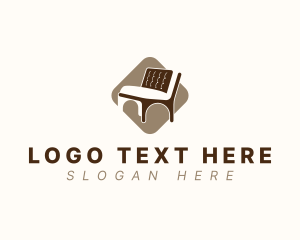 Fabrication - Lounge Chair Furniture logo design