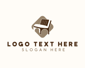 Home Decor - Lounge Chair Furniture logo design