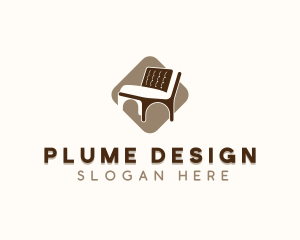 Lounge Chair Furniture logo design