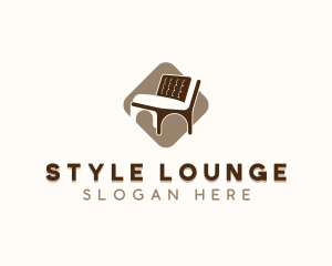 Lounge Chair Furniture logo design