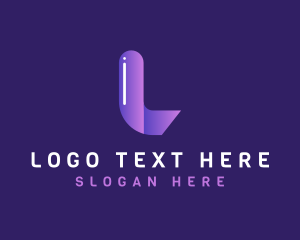 Corporation - Modern Letter L Company logo design